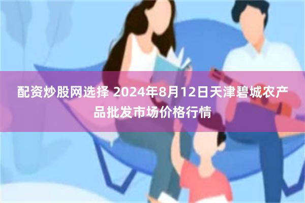 配资炒股网选择 2024年8月12日天津碧城农产品批发市场价格行情