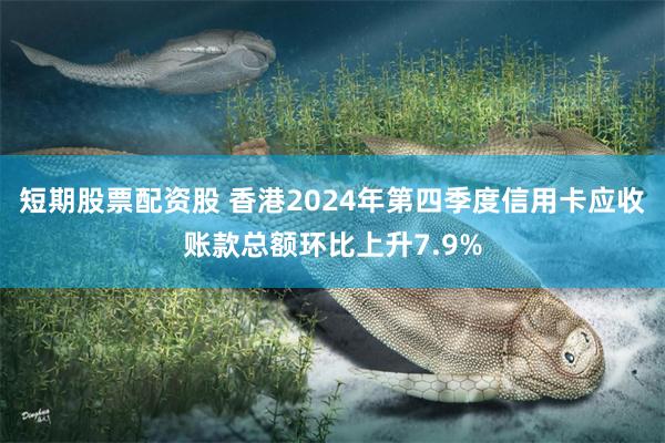 短期股票配资股 香港2024年第四季度信用卡应收账款总额环比上升7.9%