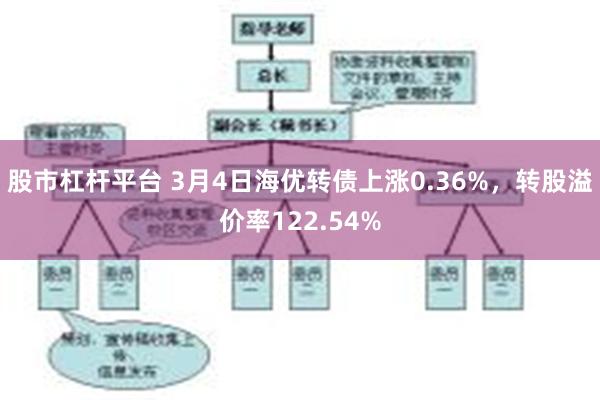 股市杠杆平台 3月4日海优转债上涨0.36%，转股溢价率122.54%